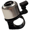 E-Scooter Mini Cloche Argent Métallisé | Signal fort | Compact pour Xiaomi et Ninebot | Qualité de la marque NUVO