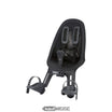 Siège avant de vélo Qibbel Air noir | Fixation guidon | 9 mois - 3 ans (15 kg) | Rembourrage en maille