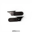 Repose-pieds Set (Gauche & Droite) Volta GTS One | Pliables | Repose-pieds passager d'origine | Noir