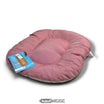 Panier pour chien rose, ovale | Lilas chiné, matériaux recyclés, Made in Italy | 60 x 46 ou 80 x 50 cm