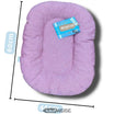 Lit pour chien rose (durable) – 60x46cm pour petits chiens | Recyclé et lavable | Fabriqué en Italie