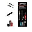 Pack Monster HDMI 8K - 4K 120Hz 48GBPS 1,8m + SCREENCLEAN 60ML + Alimentation 4 prises