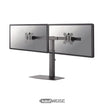 Neomounts by Newstar FPMA-D865D Support de bureau pour double moniteur | 10-27 pouces | Réglable en hauteur et pivotant