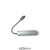 Adaptateur multiport USB-C mince Satechi V2 | HDMI 4K 60 Hz et PD 60 W | Argent