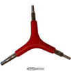 Clé Allen en Y Urban Armor (4/5/6 mm) | Rouge | Outil hexagonal 3 en 1