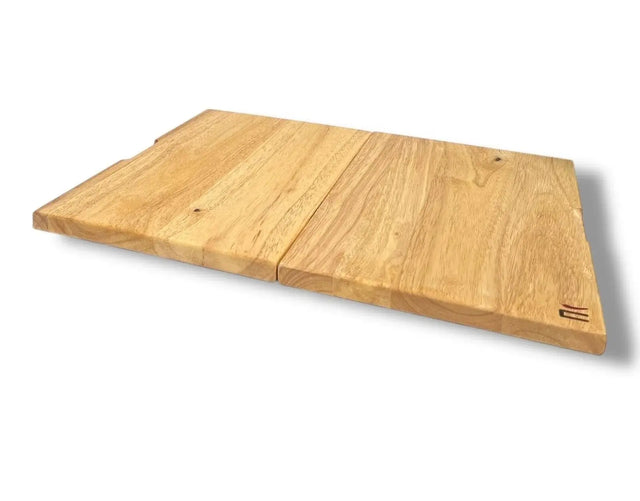Ce planche à découper pliable en teck a changé ma cuisine