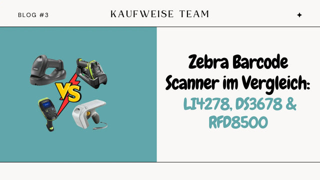 Zebra Barcode-Scanner im Vergleich – de ultieme Leitfaden om die beste Scanner te kiezen
