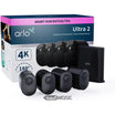 Système de sécurité Arlo Ultra 2 4K avec 4 caméras (noir)