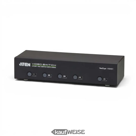 ATEN VS0401 Switch VGA 4 ports avec Audio et RS-232