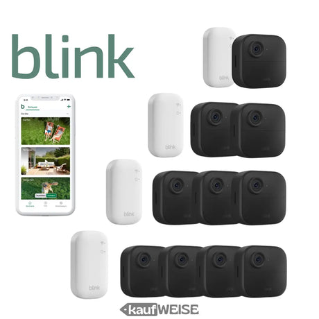 Ensemble de caméras de surveillance Blink Outdoor 4 | 1 à 4 caméras au choix | y compris le module de synchronisation