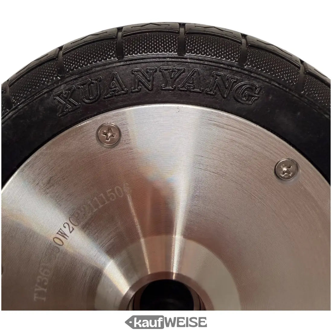 Silberner E-Scooter-Nabenmotor 36V 350W mit Xuanyang-Vollgummireifen