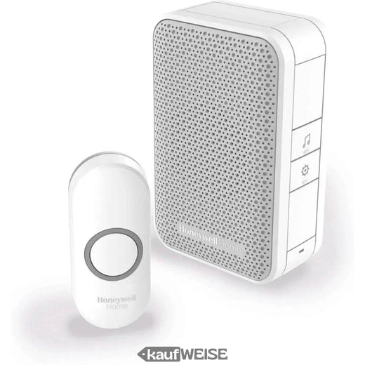 Sonnette sans fil Honeywell Home DC311N – Portable et fonctionnant sur batterie | Blanc | Fort et clair