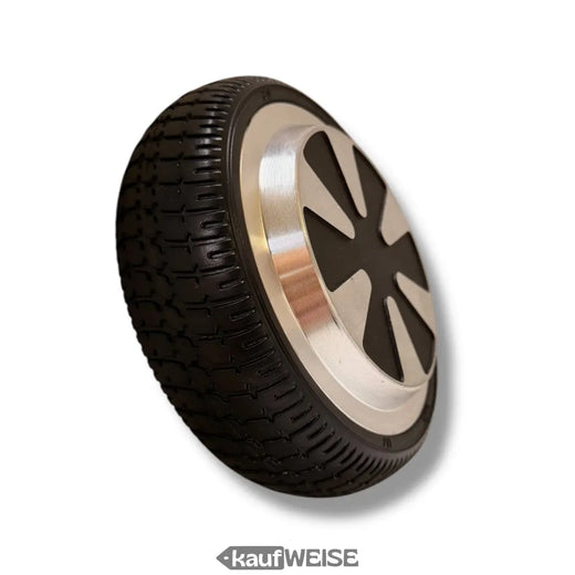 Boîtier de roue de secours pour moteur de Hoverboard 6,5 pouces | Pneu plein et jante inclus | SANS cache arrière | Bricolage et réparation