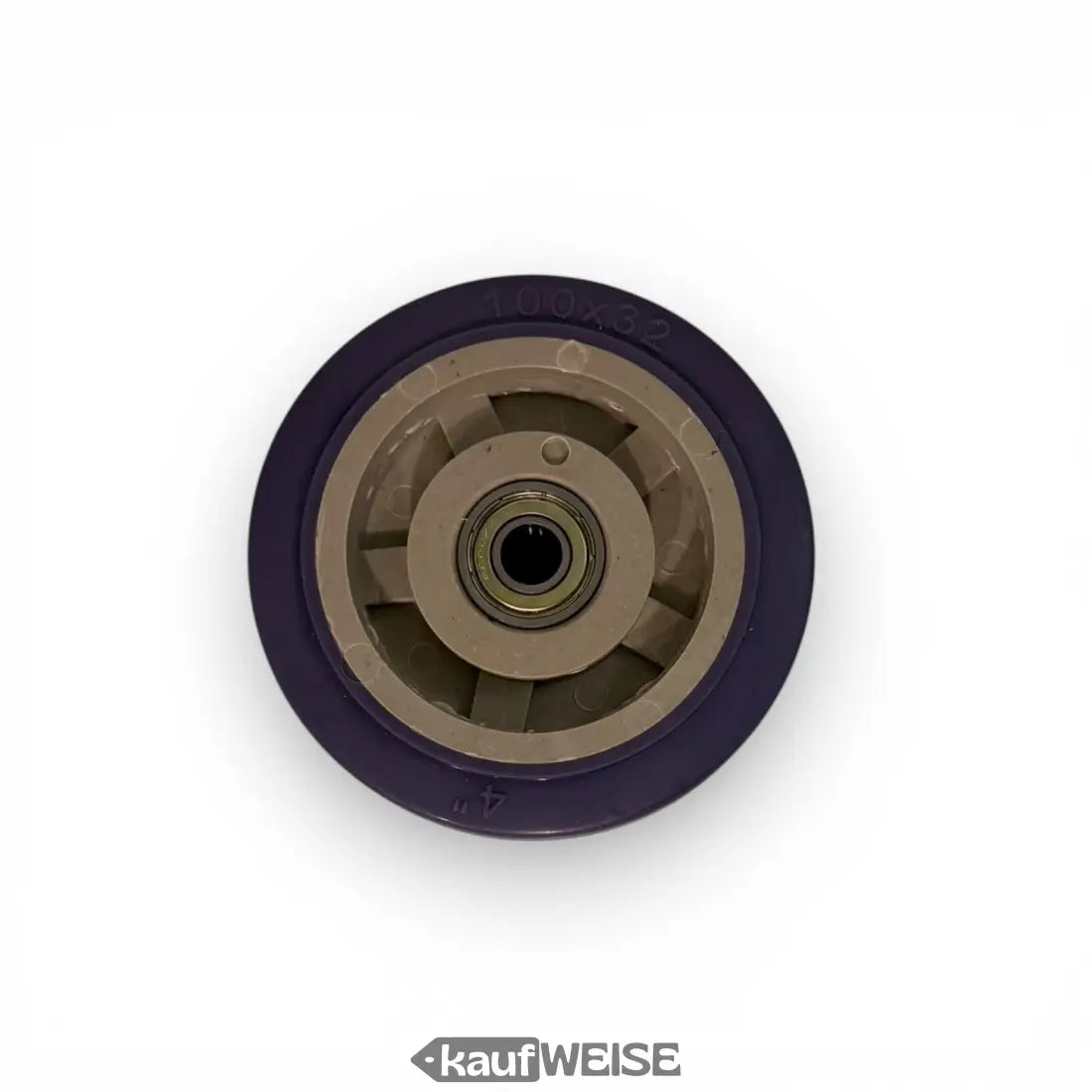 Graues Hoverkart Ersatzrad 4 Zoll mit purpur-braunem Plastik-Laufrad und Lager