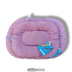 Lit pour chien rose (durable) – 60x46cm / 80x50cm pour petits chiens | Recyclé et lavable | Fabriqué en Italie