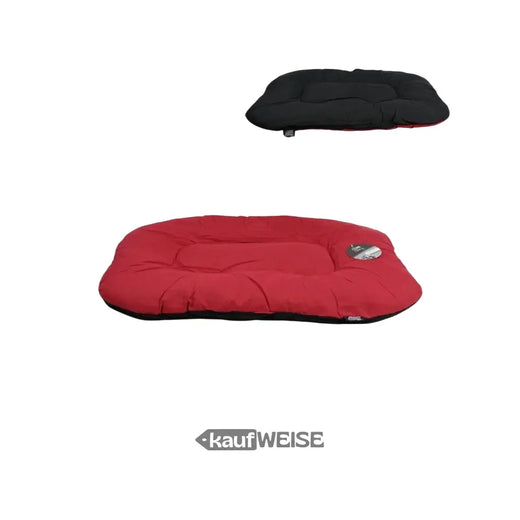 Lit pour chien "Love Story" Animal (Rouge) Taille M | Lavable et antidérapant | Avec coussin réversible pour chiens de petite et moyenne taille