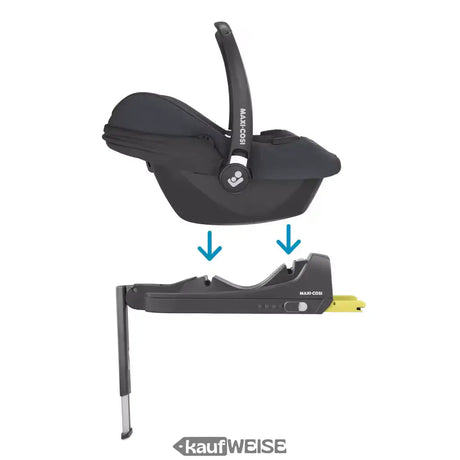Station de base Maxi-Cosi CabrioFix i-Size | ISOFIX et cliquez et partez | Pour CabrioFix i-Size | Noir