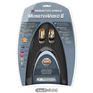Câble d'antenne Monster Video 2 | Coaxial 1,5 m | Double blindage | Contacts en or 24 carats | TVHD