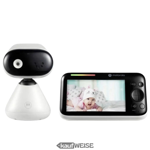 Babyphone vidéo Motorola PIP1500 (12,7 cm) | Caméra HD motorisée | Vision nocturne et communication bidirectionnelle