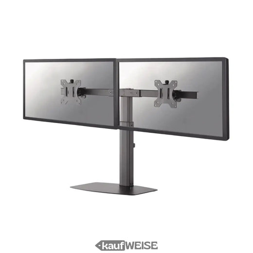 Neomounts by Newstar FPMA-D865D Support de bureau pour double moniteur | 10-27 pouces | Réglable en hauteur et pivotant