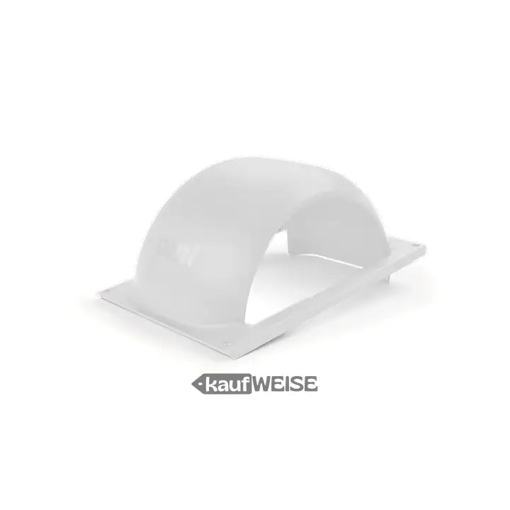 Original onewheel pint fender aus weißem transparentem plastik mit flacher rechteckiger basis