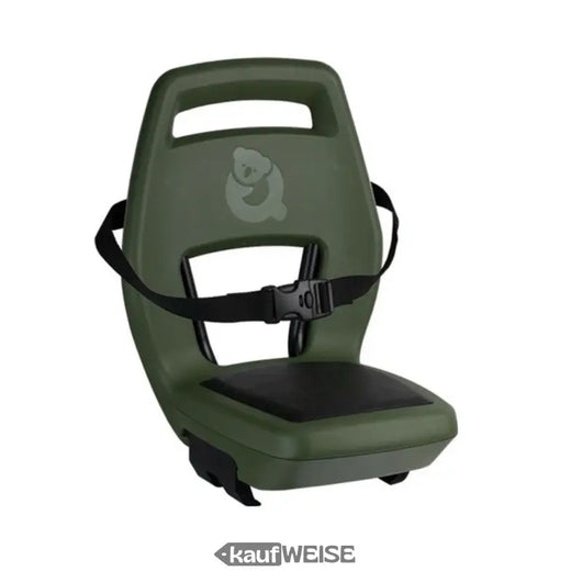 Siège vélo enfant Qibbel Junior - vert armée, 35 kg (nouvel emballage d'origine)