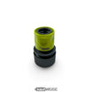 Raccord universel pour tuyau d'arrosage Rehau 3/4 pouce (19 mm) | Poignée caoutchoutée | Système de fixation rapide pour tuyaux d'arrosage