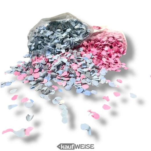 Confettis Rose & Bleu – Confettis en papier pour fête, mariage & déco | 1–5 kg