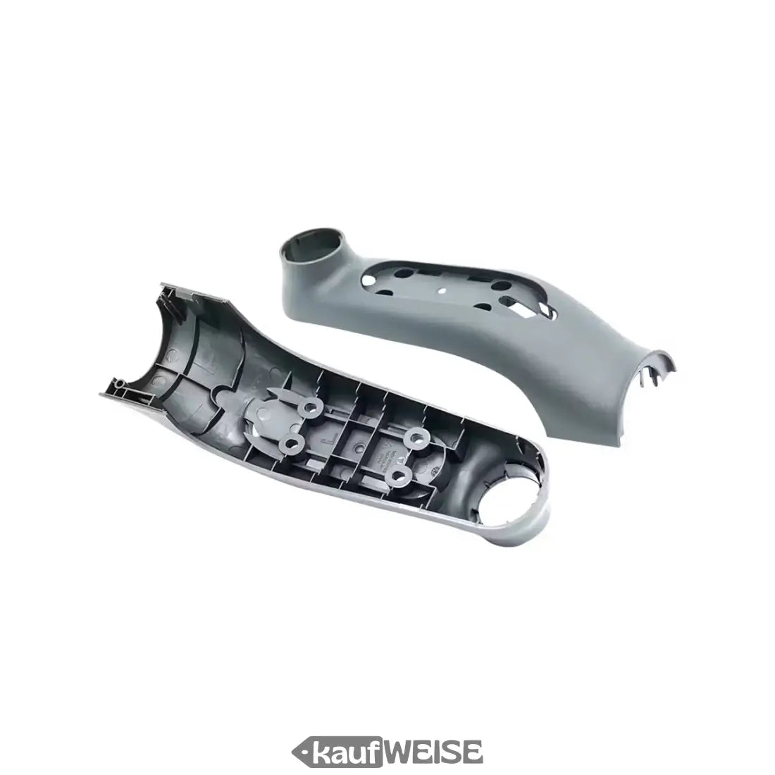 Graues Plastik-Motorradkotflügel Segway Ninebot Vorderradabdeckung links