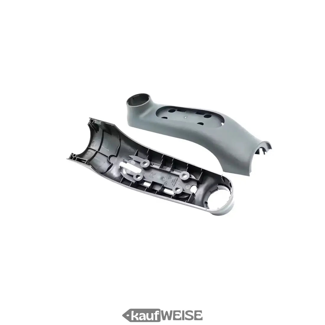 Grauer Segway Ninebot Vorderrad-Abdeckung rechts mit Cutouts