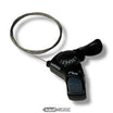 Manette de vitesses SHIMANO Tourney SL-TX30-7R (7 vitesses, droite) | avec indicateur de vitesse | câble de 2050 mm inclus