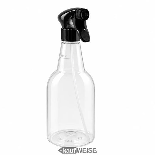 Flacon pulvérisateur vide 750 ml, rechargeable | Transparent, tête on/off | 3, 5 ou 10 pièces