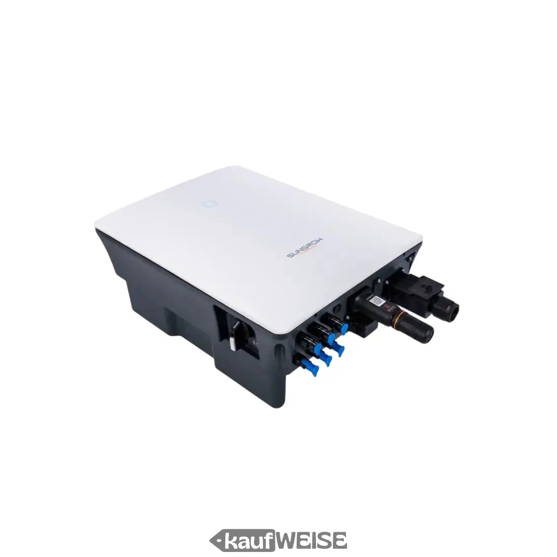 Weiße und schwarze Glasfaser-Optik-Schaltbox mit vielen Ports für Sungrow 4kW Wechselrichter
