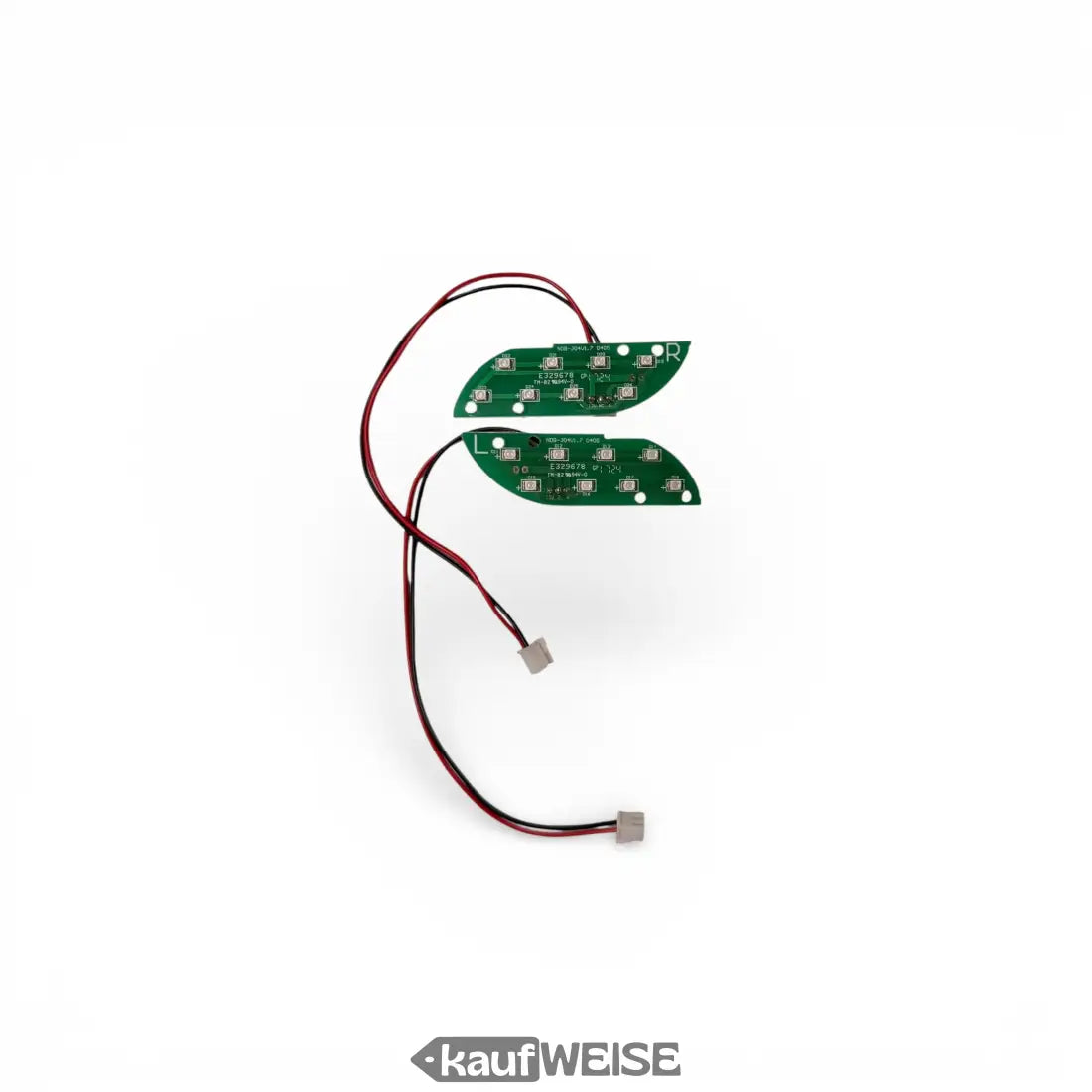 Grüne Blatt-LED-Module mit rot-schwarzem Kabel für Taotao Hoverboard NDB-J04V1.7 L/R