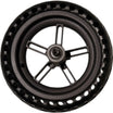 Roue arrière complète pour trottinette électrique Xiaomi (8,5 pouces) | Pneu plein en caoutchouc alvéolé | Increvable et prête à installer | Compatible avec les modèles M365, Pro 2 et 1S