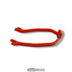 Support d'aile Xiaomi M365/Pro/1S (support) | Rouge/Orange | Protection contre les vibrations et protection des câbles | Y compris les vis