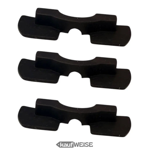 Amortisseurs de vibrations Xiaomi M365/Pro (lot de 3) | Caoutchouc noir | Pack multiple pour réduire les vibrations